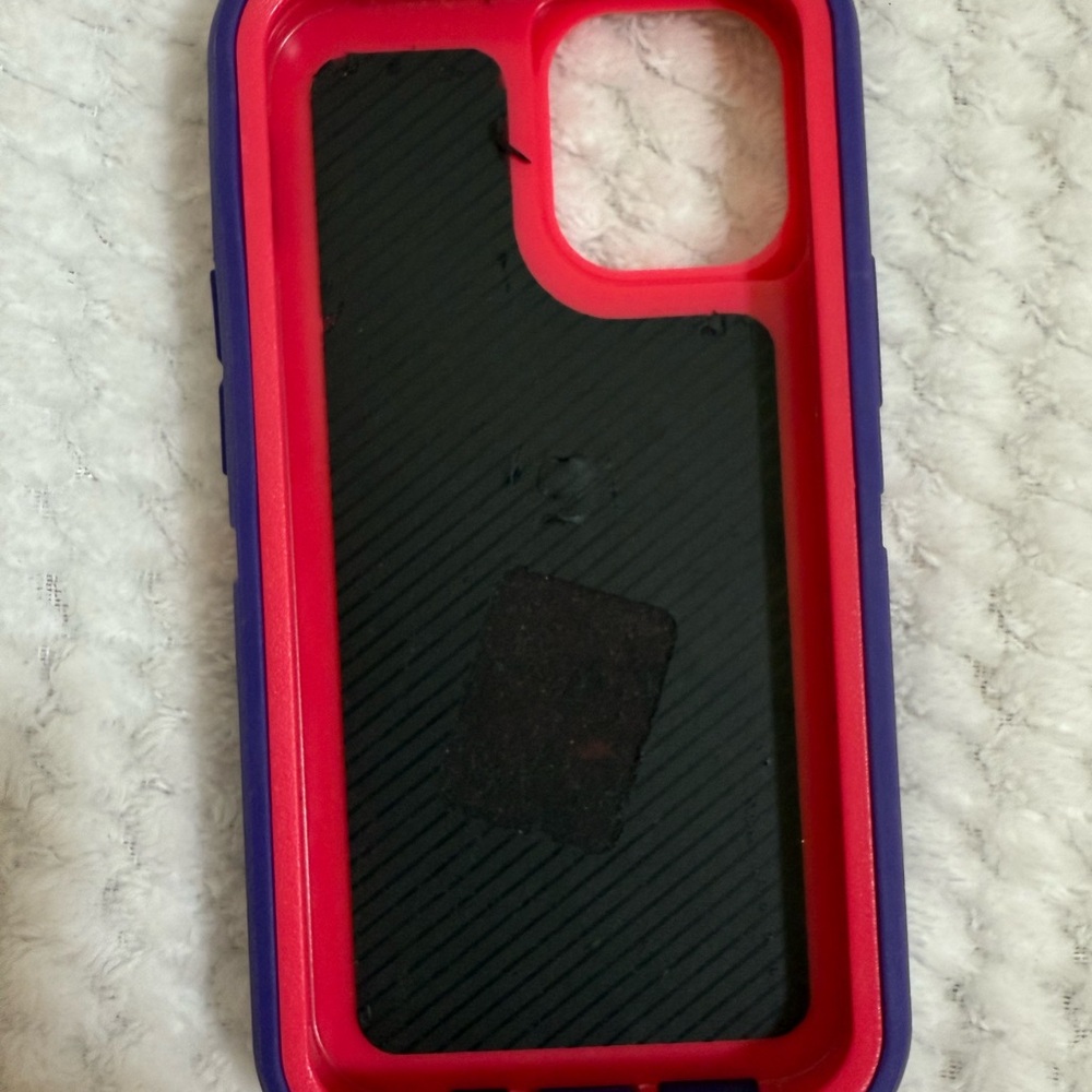 Stylish Purple and Red Phone Case - Picture 2 of 2